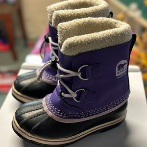 Sorel Kids Snow Boots Size 12